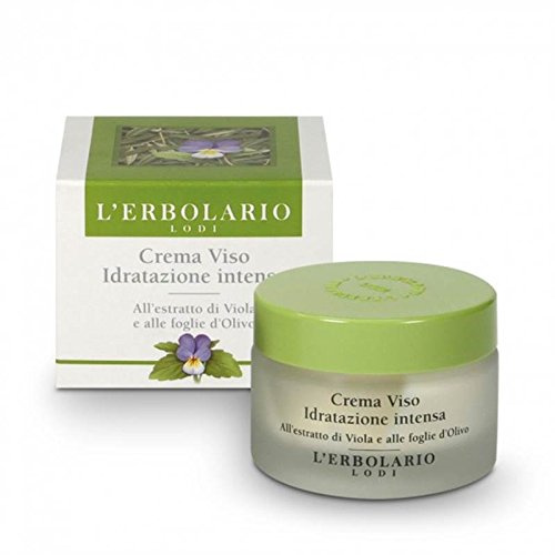 L'Erbolario - Crema Viso idratazione intensa all'estratto di viola e alle foglie d'Olivo - 50 ml