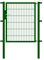 Alberts 646806 Einzeltor Flexo mit Zubehör | verschiedene Breiten und Höhen | grün | Breite 100 cm | Höhe 120 cm