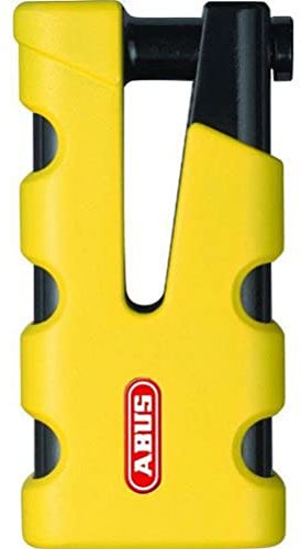 ABUS Granit Sledg 77 - Serratura per moto con cilindro XPlus sicuro e cavo di richiamo - Livello di sicurezza 17 - Giallo