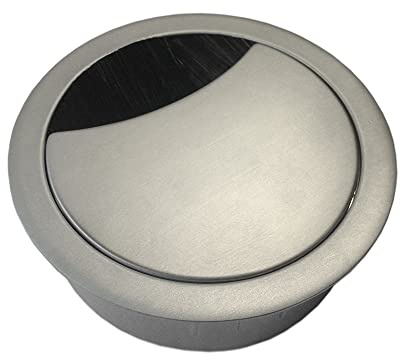 Kabeldurchlass Edelstahl Finish 80mm