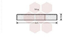 VAN WEZEL 9900D125 Essiccatore, Climatizzatore; Essiccatore, Climatizzatore