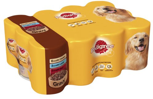 Pedigree Chunks In Gravy Mixed Pack Assortment 400G X 12