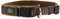 HUNTER Hundehalsung NEOPREN VARIO PLUS, Farbe: braun/caramel, strapazierfähiges Nylon, weiche Neoprenpolsterung, stufenlos verstellbar, mit Zugentlastung, pflegeleicht, komfortabel, Größe: S-M/2,0