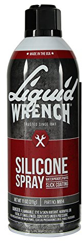 Liquid Wrench M914 Silicone Spray - 11 oz (Package may vary), Black Wrought Iron