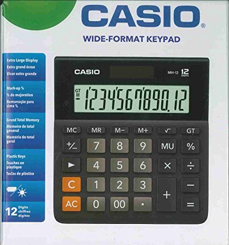 Casio Calculadora 222688 LCD Blanco Negro Plástico