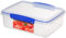 Sistema KLIP IT Food Storage Container | 2 L | Airtight & Stackable Meal Prep Container with Lid | School Lunch Box | BPA-Free | 1 Count