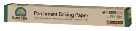 If You Care Parchment Baking Paper Rolls 6.5 Sq m (Pack of 4)