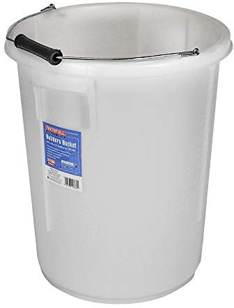 Faithfull FAI5GBUCKET - Cubo (25 L), color blanco