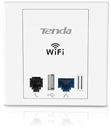 Tenda W6-S punto accesso WLAN 300 Mbit/s Supporto Power over Ethernet (PoE) Bianco