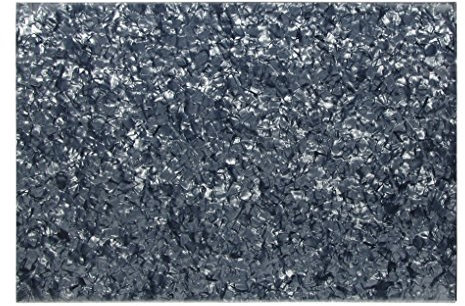 FLEOR Pickguard Material Blank E-Gitarren-Kratzplattenblatt für Custom ST TL TE Bass E-Gitarrenschutz, 4-lagig Graue Perle