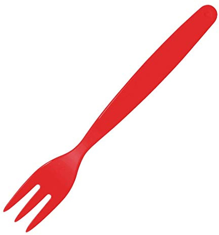 Olympia Kristallon PC Fork Red - 170mm 6 7/10 (Pack 12)