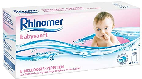 RHINOMER babysanft Meerwasser 5ml Einzeldosispip. 20X5 ml