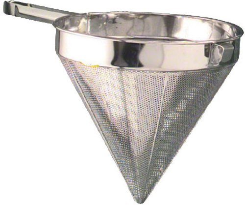 American Metalcraft 12” Fine Mesh Stainless Steel China Cap,Silver