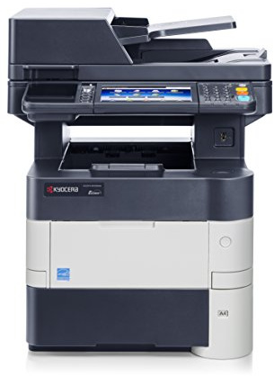 Kyocera Ecosys M3550idn Laser Multifonction (Scanner, photocopieur, imprimante, USB 2.0) Gris Garantie 2 Ans 60 Seiten/Minute, 4-in-1 System mit Faxfunktion
