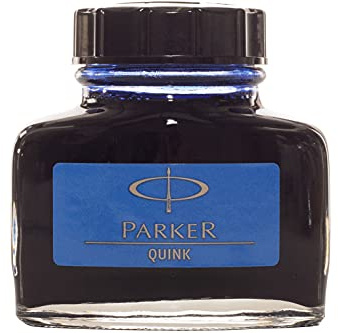 Parker Quink 57ml Ink Bottle Washable - Royal Blue (Blister Pack)
