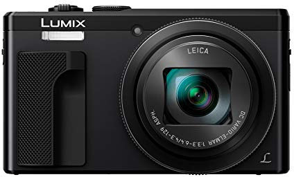 Panasonic Lumix TZ80 | Appareil Photo Compact Zoom Puissant (Capteur 18MP, Zoom LEICA 30x F3.3-6.4, Viseur, Ecran tactile, Vidéo 4K, Stabilisation) Noir – Version Française