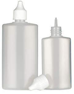 Sperling 50 ml Ovale Liquidflasche Tropfflasche Dropperbottle (10 St.)