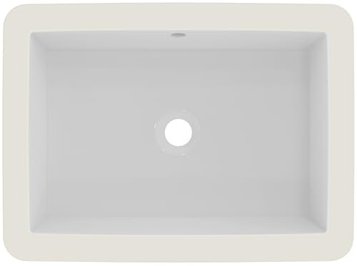 Ideal Standard Lavabo bajo encimera Strada k0779ma, Blanco Ideal Plus, b: 590, t: 432, sin Orificio para grifería, con rebosadero