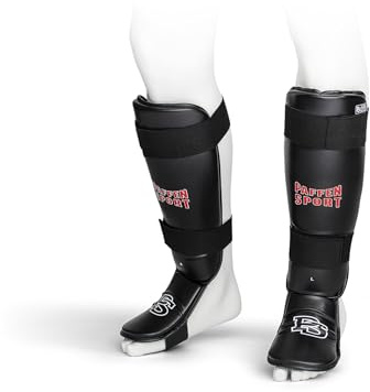 Paffen Sport Thai Star Schienbein- und Spannschutz; schwarz; GR: M