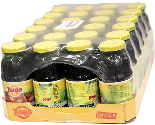 Pago Fruktjuice – jordgubbe 24 x 0,2 l