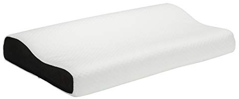 PIKOLIN Home Almohada Viscoelástica Aloe Vera | 70x40 cm | Transpirable | Doble Funda | Firmeza Media | Ergonómica | para Dormir Boca Arriba o de Lado | KUROBA