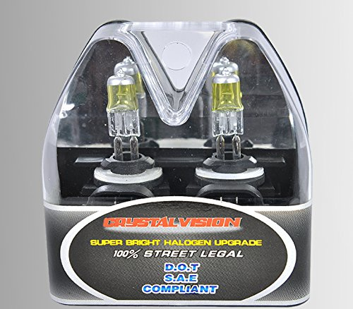 ICBEAMER 881 862 886 889 894 896 898 12V 27W Direct Replace for Auto Factory Halogen Light Bulbs [Color: Yellow] Mbox