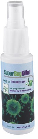 Superbug Pump Spray Silver Based Fabric Bacteria Protection 75 ml av Superbug KIller