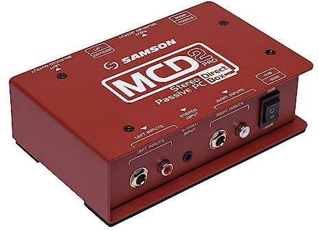 Samson S-Max MCD2 Pro - Passive Stereo-PC-Direktbox