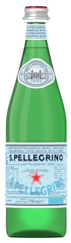 San Pellegrino Sparkling Water Glas, 750 ml