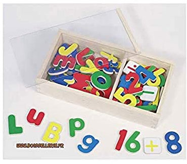 Goki 58955 - Magnet-Alphabet und Zahlen