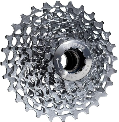 SRAM PG-1070 Cassette - 10 Speed, 11-28t, Silver