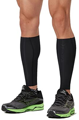 2XU 9336340318248 Calentador de piernas, Hombre, Black/Nero, L