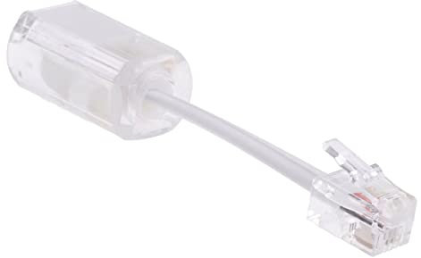 DragonTrading® - Long câble de téléphone transparent - Pivote avec combiné