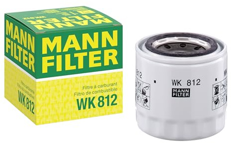MANN-FILTER, WK 812 Bränslefilter | För off-highway, bränslesystemskydd, injektorskydd, ren bränsleförsörjning, äkta OE-teknik
