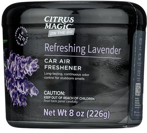 Citrus Magic Auto Solid Air Fresheners, Refreshing Lavender, 8 oz