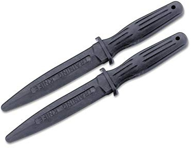 Böker Magnum A-F Jeu de 2 Couteaux d'entraînement en Caoutchouc 15,5 cm 02BO544