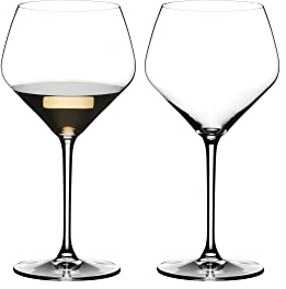 Riedel Heart to Heart Chardonnay White Wine Glasses Set of 2