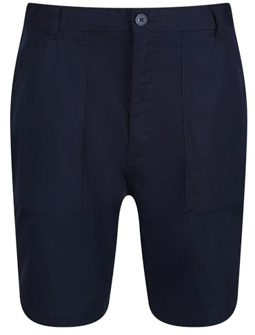 Regatta Professional Men's Multi Pocket Action Shorts, Water Repellent & Hardwearing - Perfect fro Outdoors, Walking, Hiking & Climbing Blue
