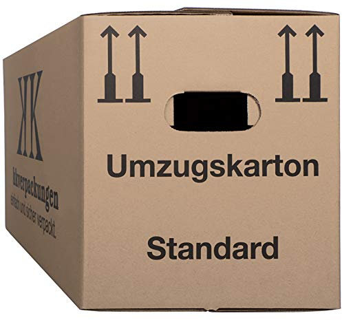 8 Umzugskartons Basic 640 x 300 x 340mm