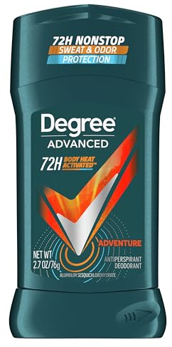 Degree Men Advanced Protection Antiperspirant Deodorant, Adventure, 76.5 ml (Pack of 1)