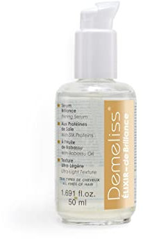 Demeliss Elixir Brilliance - Hair Serum 50 ml - Proteínas de Seda, Aceite de Babasú - Efecto Sedoso y Brillante - Antifrizz - Textura Ultraligera, Cuidado de la Fibra Capilar