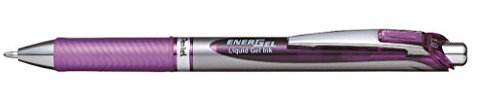 Pentel BL80-AX EnerGel - Penna a sfera a inchiostro a gel, a scatto, Viola, tratto: 1 mm, 1 pezzi