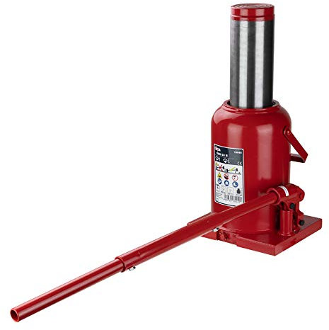 DEMA Hydraulischer Stempelwagenheber 50 t – Wagenheber, Stempelheber, Hydraulikheber, robust & langlebig, präzise Hubkraft, ideal für Auto, Werkstatt, LKW, Industrie & Reparaturarbeiten