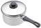 KitchenCraft Cacerola extra profunda de acero inoxidable apta para inducción con tapa, 16 cm (6.5)