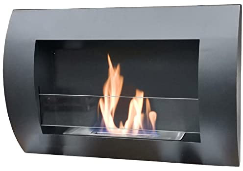 STUFA A BIOETANOLO A PARETE MOD.ROUND