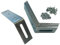 Dachhaken Set (aus Metall) für Zink Dachrinnen | 2,0 mm | viereckiges Dach