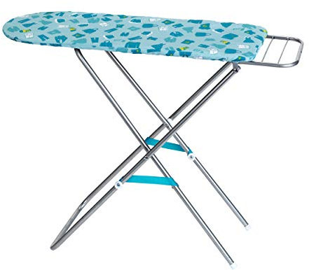 Theo Klein Metall-Bügelbrett I Höhenverstellbar I Maße: 20,5 cm x 71 cm x 62 cm I Spielzeug für Kinder ab 3 Jahren
