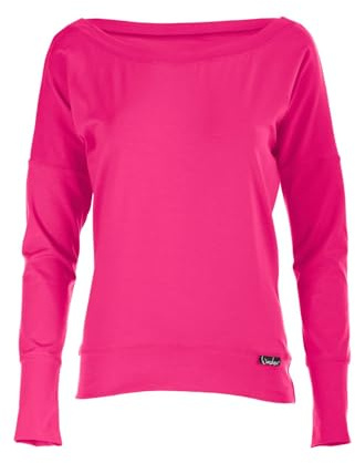 WINSHAPE Damen Freizeit Sport Dance Fitness Ws2 Longsleeve, Rosa, L EU
