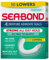 Sea Bond Secure - Guarnizioni adesive per protesi protesi, con abbassamento della menta fresca, 30 pezzi