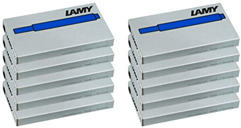 Lamy T10 Tintenpatronen 10 x 5 Maxi Sparpack Lamy T10 Tintenpatronen blau (2)
